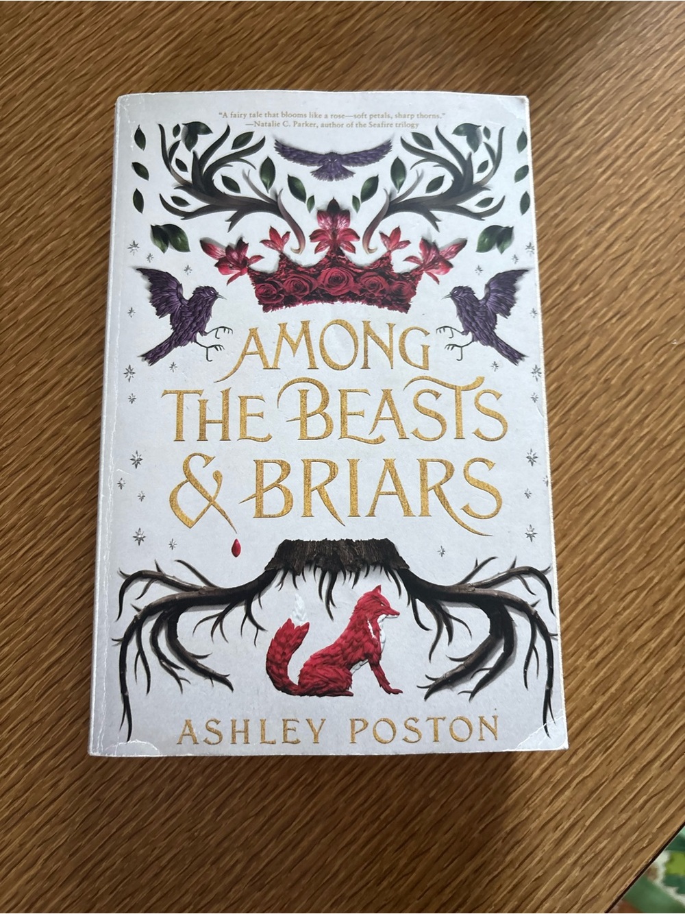 Among the Beasts & Briars by Ashley Poston | First Trade Paperback First Printng